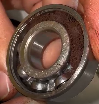 Why Do Sealed Bearings Rust Inside While Remaining Clean Outside?